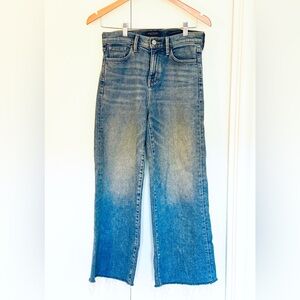 Banana Republic High-Rise Wide Leg Crop Jeans